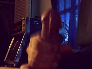 allison, watch me stroke this monster cock until i cum?