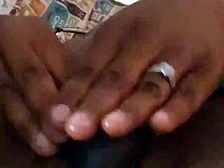 Ebony Self Pleases Her Ass Kyexperience