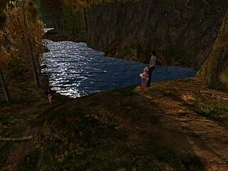 Group of guys anal fuck beautiful natural tits babe outdoors in orgy