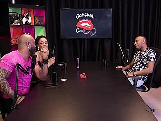 negro reveals scar on his hard broken cock.