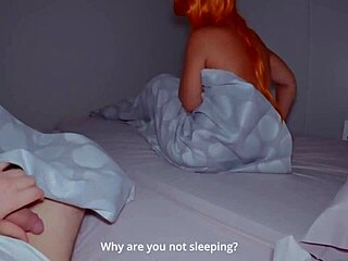 I’m so embarassed, shared bed with stepmom in hotel… got wild!