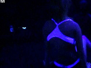 scarlett johnson does blacklight sex with me right now