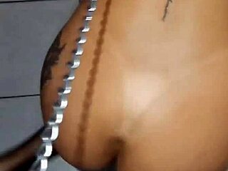 i was on a leash servin the guy with my ass lickin the cum and leavin it all clean