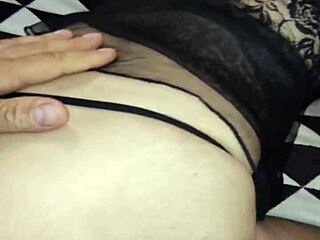 milf spreads ass for anal pov fucking