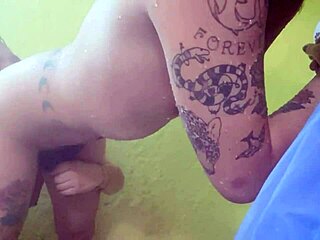 Gay Cock Fucking in Shower!