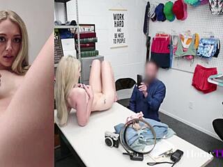 lily larimar caught stealing, screwed hard at work