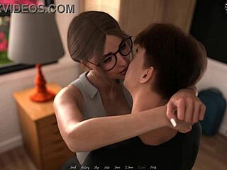 Sono ossessionato dalle sue enormi tette in questo porno 3D!