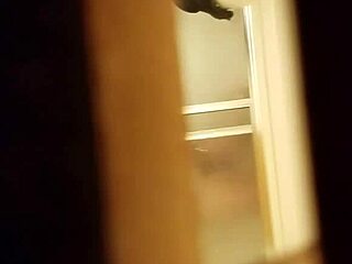 Spying On Her Shaving Routine