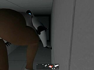 haydee pornplay hentai game ep 2 big boobs android girl fights bad robot