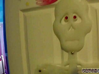 crazy boss swallows in pov