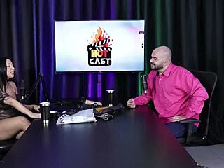 Emotional Brazilian Models Paulo Avelar And Victoria Beatriz In Sheer Red Lingerie