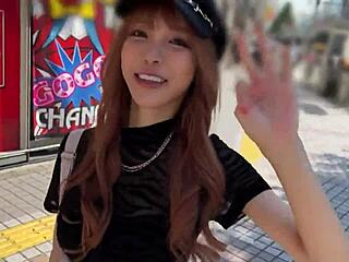 slender gal model rina gets blowjob and cumshot during photo shoot turned sex session