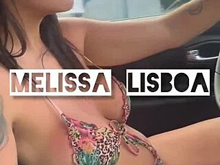 She Sucked the Big Black Cock in the Car Until He Came in Her Mouth