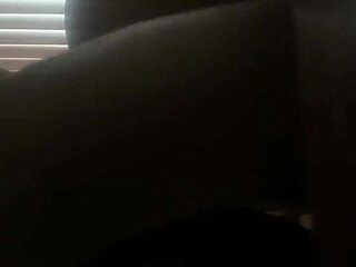 Big booty neighbor bent over and fucked at stairs!