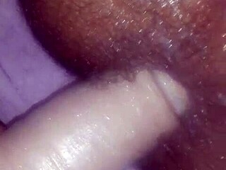 I am pegging my naughty husband with a strapon