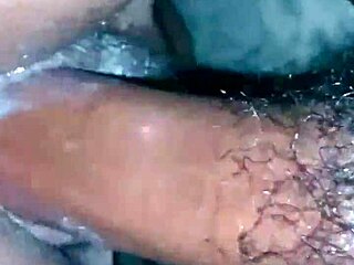 Hood bitch nut on big dick