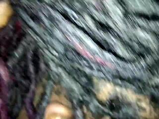 ebony deepthroats wet pussy!