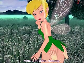 Tinker Bell matures and I bang her while fairy watches.