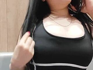 Today, the cute petite slut becomes the dessert for her couple