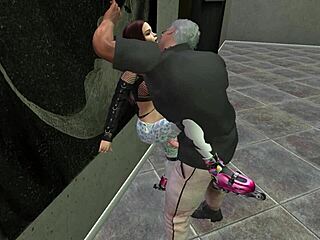 Watch this young brunette blowing her grandfather. She swallows his creampie! 😏