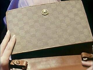 this wonderful redhead is giving a blowjob and getting a cumshot from the man.