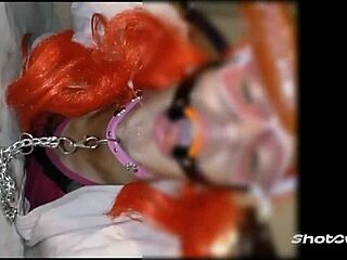 Sissy Mariona Itzel Lunática Explores With Large Toys In Suggestive Scene