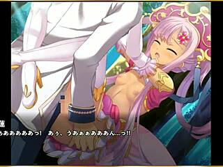 Steamy hentai scene with Sun Shangxiang awakening desire