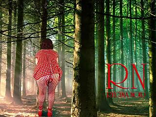 Giant secretary towers in office wearing professional attire. Manager gets very surprised by her impressive height.