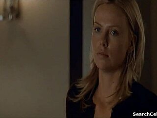 Charlize Theron shines in The Italian Job 2003 scene