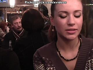 Two girlfriends team up to suck a lucky guy's dick in public! 😜 Wow, what a wild pickup scene!