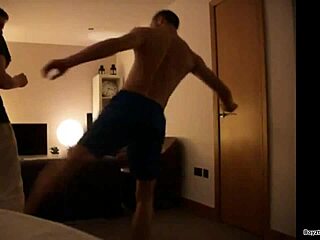 Gay Foot Kickboxing Match