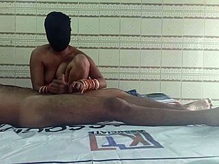 Everbest handjob riding ex bf dick in homemade sex video