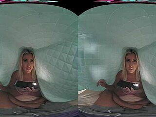 VRHUSH SPOOKY GHOST STORIES WITH LILLY BELLA BENT OVER!