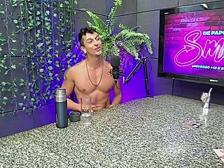 Chatting about smell with Pedro Caliente