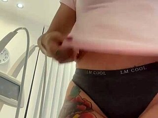 removing my clothes for a tease and putting dress back on 😏