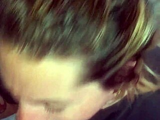 Blonde shares breakfast with her friend in the morning.