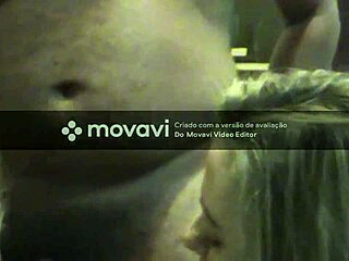 Blonde Melissa Alecxander Gives Two Blowjobs to Chubby Delivery Guy Ines Ventura