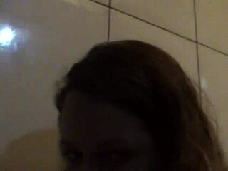 Blonde Melissa Alecxander Gives Two Blowjobs to Chubby Delivery Guy Ines Ventura