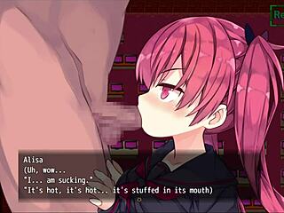 Alisa Grimoire Endures Double Penetration Anal