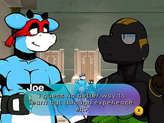 Oh, Hero's Gay Hentai Orgy In Secret Onsen Bath