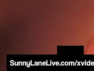 Sunny Lane Finger Fucks Her Wet Pussy