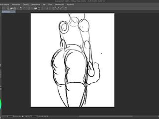 gravity rush kat flashing speedpaint