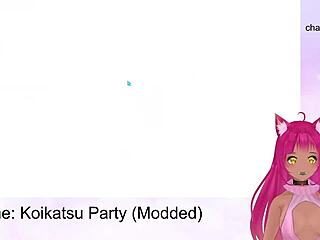 Watch LewdNeko play Koikatsu Party with big tits and creampie!