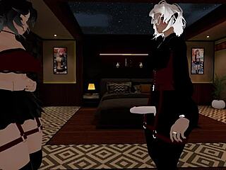 fake cop gets her dick sucked by femboy at the office