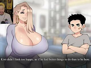 When my mom gets me a new job with the milf next door