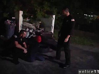 Gay Cops Engage In Intense Fucking Scene Where The Homie Takes The Easy Way