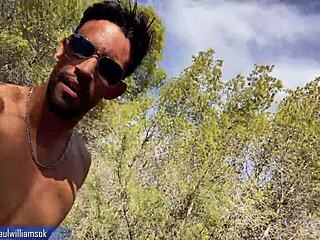 i left my clothes behind and walked naked till i rubbed myself on the road.