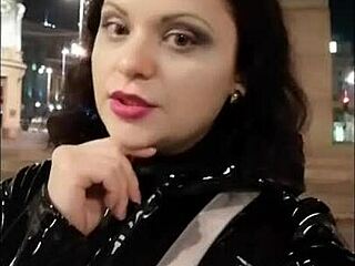 Teasing wife in femdom fetish!