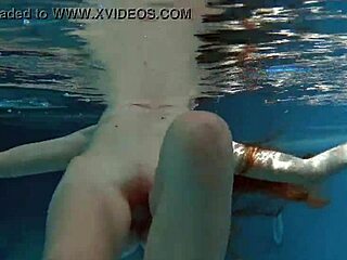 irina russia shows body underwater