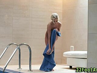 Fetish Babe Gets Her Feet Jizzed After Wild Handjob Action